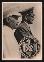 1938 'German Gymnastics and Sports Festival 1938', Propaganda Postcard, Third Reich Nazi Germany
