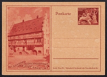 1942 Special Postal Card for the German Institution for Goldsmith’s Art, Third Reich, Germany