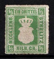 1864 1/3s Mecklenburg-Strelitz, German States, Germany (Mi. 2, Sc. 2, CV $230, MNH)