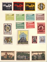 Germany, Military, Stock of Rare Cinderellas, Non-postal Stamps, Labels, Advertising, Charity, Propaganda (#98)