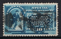 1885 10c United States (Mi. 52, Full Set, Canceled, CV $60)