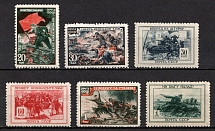 1945 Fatherland's War, Soviet Union, USSR, Russia (Zv. 877 - 882, Full Set, MNH)