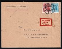 1928 (1 Jun) USSR Moscow - Berlin, Airmail cover, flight Moscow - Berlin (Muller 24, CV $1,000)