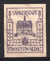 1946 8+7pf Finsterwalde, Germany Local Post (Mi. 5 b, CV $230, MNH)