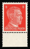 8pf British Anti-German Propaganda, British Propaganda Forgery of Hitler Issue (Mi. 26, Margin, CV $130, MNH)