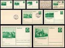 1937 'Get to know Germany!' Issue, Third Reich, Germany, Postal Cards