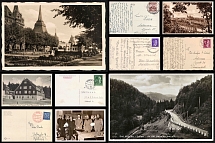Third Reich, Germany, 5 Postcards (Commemorative Cancellations)