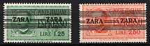 1943 Zadar, German Occupation, Germany (Mi. 37 - 38, Certificate, Full Set, CV $420, MNH)