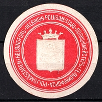 Helsingfors, Chief of Police, Mail Seal Label