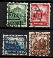 1931 Weimar Republic, Germany (Mi. 459 - 462, Full Set, Canceled, CV $180)