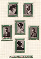 German Movie Stars, Printed by Wentz&Co NY, Stock of Cinderellas, Non-Postal Stamps, Labels, Advertising, Charity, Propaganda (#284)