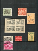 Europe, Stock of Cinderellas, Non-Postal Stamps, Labels, Advertising, Charity, Propaganda (#85B)