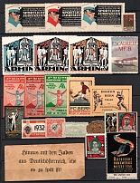 United States, Europe, Stock of Cinderellas, Non-Postal Stamps, Labels, Advertising, Charity, Propaganda (#117A)
