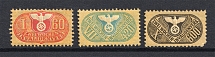 Disability Insurance Revenue Stamps, Germany (MNH)