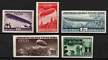 1931 Airship Constructing in USSR, Soviet Union, USSR, Russia (Full Set)