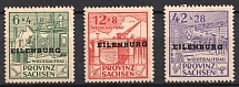 1946 Eilenburg (Saxony), Germany Local Post (Mi. IV A - VI A, Unofficial Issue, Full Set, CV $30, MNH)