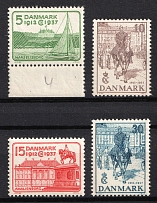 1937 Denmark (Mi. 237 - 240, Full Set, CV $40, MNH)