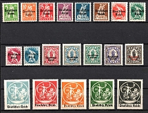 1920-21 Weimar Republic, Germany (Mi. 119 - 138, CV $30)