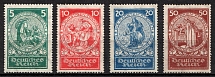 1924 Weimar Republic, Germany (Mi. 351 - 354, Full Set, CV $210, MNH)