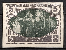 5h Austria, 'Official Military Support. Charles I of Austria', World War I Military Propaganda