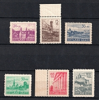 1941 Estonia, German Occupation, Germany (Mi. 4-9, Full Set, MNH)