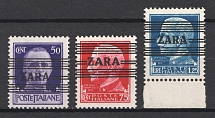 1943 Zadar, German Occupation, Germany (Mi. 32-34, Full Set, Signed, CV $160, MNH)