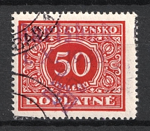 1938 50h Occupation of Karlsbad Sudetenland, Germany (Mi. 35, Signed, Karlsbad Postmark, CV $70)