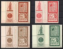 Bavarian Armed Forces Association, Germany, Stock of Rare Cinderellas, Non-postal Stamps, Labels, Advertising, Charity, Propaganda