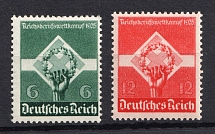 1935 Third Reich, Germany (Full Set, CV $30, MNH)