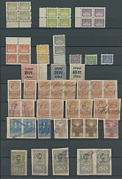 Baltic States - ACCUMULATION OF FISCAL AND VARIOUS NON-POSTAL STAMPS: 1917-41, 395 unused and used revenue stamps, representing 242 from Estonia, 141 from Latvia, 10 from Lithuania and 2 from Poland, occasional flaws possible, …