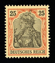 1902 25pf German Empire, Germany (Mi. 73, Signed, CV $310, MNH)