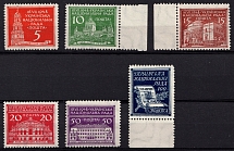 1948 Munich, Ukrainian National Council, Ukraine, DP Camp (Displaced Persons Camp), Underground Post (Wilhelm 1 A - 6 A, with Watermark, Full Set, MNH)