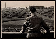 1933 The Fuhrer speaks to the SA, Propaganda Card