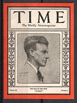 1926 Charles Lindbergh, American Aviator, Military Officer, Time Person of the Year the Weekly Newsmagazine, United States, Stock of Cinderellas, Non-Postal Stamps, Labels, Advertising, Charity, Propaganda