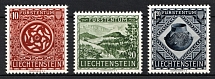 1953 Liechtenstein (Mi. 319 - 321, Full Set, CV $110, MNH)