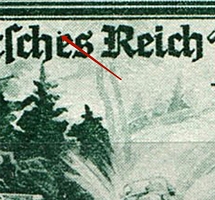 1944 16pf Third Reich, Germany (Mi. 891 III, Dot above `e`, Print Error, Control Number `8,00`, Pair, CV $110, MNH)