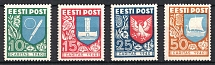 1940 Estonia (Mi. 152-155, Full Set, CV $50)