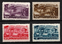 1948 Five-Year Plan in Four Years, Metal, Soviet Union, USSR, Russia (Full Set, MNH)