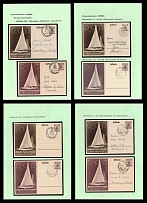 1936 Summer Olympics (Olympiad) in Berlin, Third Reich, Propaganda Postcards (Commemorative Cancellations)