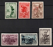 1940 The 20th Anniversary of Fall of Perekop, Soviet Union, USSR (Imperforated, Full Set, MNH)