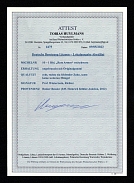 1941 1r Alsedziai, Occupation of Lithuania, Germany (Mi. 10, Certificate, Signed, CV $6,500, MNH)