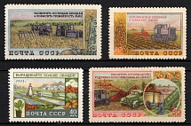 1954 The Agriculture in the USSR, Soviet Union, USSR, Russia (Full Set, MNH)