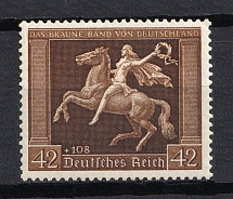 1938 Third Reich, Germany (Mi. 671x, Vertical Gum, Full Set, CV $360, MNH)