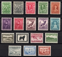 1931 Newfoundland, Canada (Sc. 183 - 199, Full Set, CV $90)