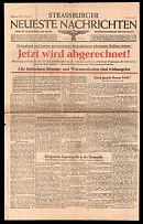 1944 (17 Jun) Official Daily Newspaper of the NSDAP, Third Reich, Germany, German Occupation of France