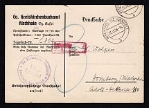 1938 (23 Nov) District Church Register Office Kirchhain, Kassel, Germany, Postcard