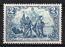 1905-12 2m German Empire, Germany (Mi. 95 A I, Signed, CV $110)