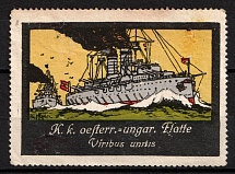 Austria, 'Combined Forces of the Austro-Hungarian Fleet', Navy, World War I Military Propaganda