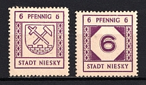 1945 Niesky, Germany Local Post (Full Set, MNH)