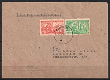 1947 Freimann (Munich), Poland, DP Camp, Displaced Persons Camp, Registered Cover